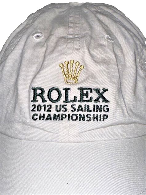 Rolex Official Sailing Hat and US Disabled Sailing Championship .